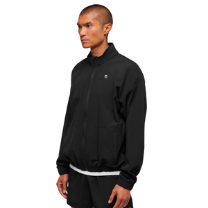 Chaqueta Deportiva Negra para Hombre, Corte Regular, Cierre Completo, Ropa Deportiva para Entrenamiento, Gimnasio, Running, Ropa Casual Activa - Product Image 3