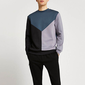 Fabricants de vêtements, impression de logo streetwear personnalisé, sweat-shirt à col rond rayé en tricot, 400 g/m², pull-over - Product Image 6