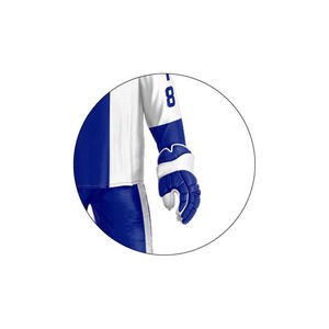 Maillots de hockey sur glace en gros, vêtements de sport personnalisés pour équipes, uniformes athlétiques respirants avec impression personnalisée, vêtements de hockey sur glace en gros - Product Image 3
