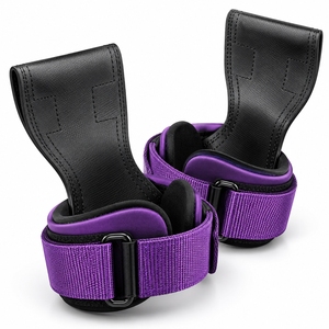 Übungen und Gewichtheben: Versa Grip Heavy Duty Gym Grip mit sicherer Handgelenksbefestigung, geeignet für Deadlift-Training und Rückentraining. - Product Image 2