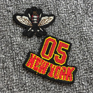 Customized Design Eco-Friendly Chenille Fabric Embroidery Patch Cartoon Theme Iron-On <b>Badge</b> for Kids Clothing Bags School - Product Image 6
