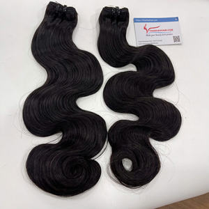 Paquetes de Cabello Ondulado al Por Mayor a Precio de Fábrica en Color Negro, Cabello Humano Vietnamita 100%, Sin Enredos ni Caída, Precio al Por Mayor - Product Image 4
