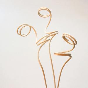 Bâtonnets en rotin ondulé pour diffuseurs d'huiles essentielles, bâtonnets diffuseurs naturels en gros, roseaux aromatiques à fibres les plus longues - Product Image 4