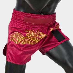 Pantalones Cortos de MMA, Muay Thai y Kickboxing Unisex Hechos a Medida, 100% Poliéster, con Diseño Personalizable para Competencia y Entrenamiento - Product Image 4