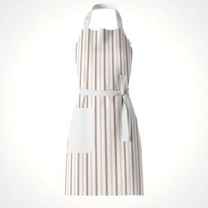 Tablier en coton unisexe simple et élégant avec poche avant doux confortable et lavable - Product Image 2