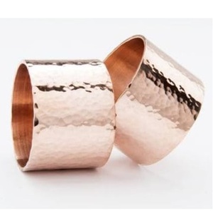 Anneau de serviette en métal de qualité standard, finition dorée, porte-serviettes, accessoires de vaisselle uniques pour la décoration des restaurants et des hôtels - Product Image 6