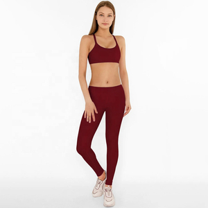 Les ensembles de vêtements de sport à marque privée sont fabriqués avec des tissus de haute qualité provenant d'un expert mondial en matière d'approvisionnement pour le commerce de gros. - Product Image 1