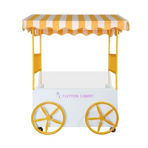 Carrito de helado portátil para máquina de algodón de azúcar - Product Image 1