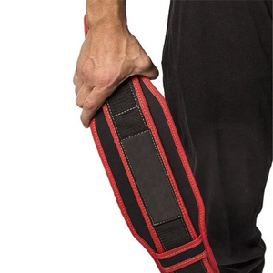 Customizable Leather Weightlifting Dipping <b>Belt</b> With Steel Chain Gym Fitness <b>Exercise</b> Weighted Dipping <b>Belts</b> - Product Image 4