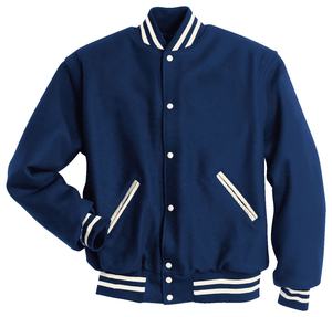 Chaqueta Varsity Impermeable y Cortavientos con Cuello Alto para Hombre, Estilo Letterman, Alta Calidad, para Uso en Exteriores, Nueva Colección Invierno 2026 - Product Image 1