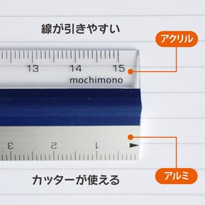 Regla de Aluminio Antideslizante GANRAKU de 15 cm, Herramienta de Medición Japonesa de Precisión Premium para Dibujo, Corte y Uso en Oficina - Product Image 4