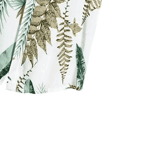 Camisas Hawaianas para Hombre, Camisas de Verano de Manga Corta con Estampado de Plantas Tropicales, Camisas Aloha Casuales para la Playa - Product Image 3