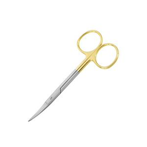 Ciseaux chirurgicaux manuels en acier inoxydable TC Iris - Garantie 1 an - Best Care International - Argent - 4,5 pouces - Certifié CE - Product Image 4