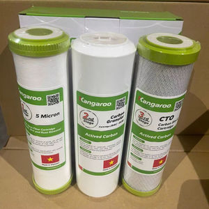 Paquete de Filtros Eléctricos 3 en 1 Kangaroo, Cartuchos PP/UDF/CTO, Carbón Activado de Cáscara de Coco, 0.5-10 Micras, Alta Eficiencia, para el Hogar - Product Image 5