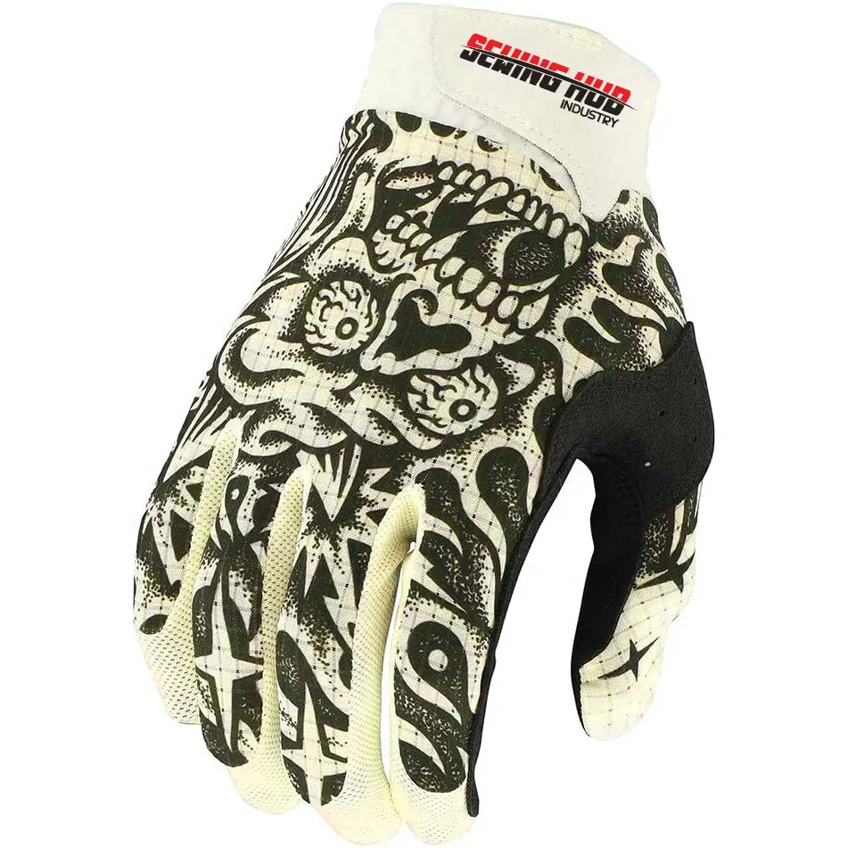 Sarung tangan balap, kualitas Premium Motocross bernapas perlengkapan olahraga nyaman Motocross