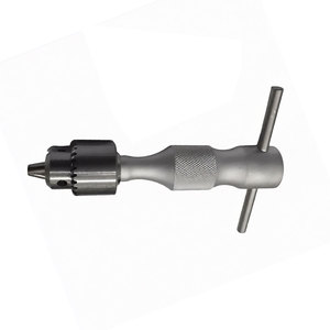 Orthopedic <b>Hand</b> <b>Drill</b> With Chuck And Key 16cm Professional Veterinary Surgical Instrument Bone Drilling Tool Durable - Product Image 2