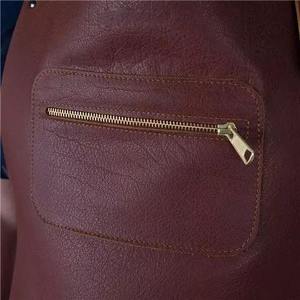 Tablier de travail en cuir durable de haute qualité avec poches pour outils, réglable, pour chef/boucher/métalliste/charpentier, tablier robuste - Product Image 4