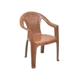 Premium Square Back BPA Free Plastic <b>Chair</b> Minimalist Floral Design Modular Extendable 120kg Load Capacity for Home Furniture - Product Image 4