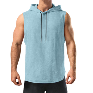 Good Supplier New Arrival OEM ODM Service Comfortable Latest Style Comfortable Unique Design Outer Wear Sleeveless Hoodies - Product Image 1