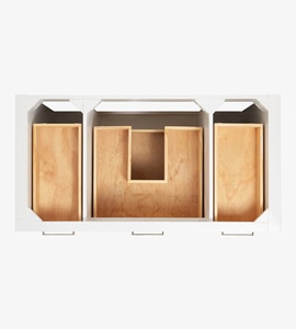 Mueble de Baño Personalizado Hannah de 43 Pulgadas, Mueble con Lavabo Individual, Solo 2 Opciones de Acabado, Fabricante OEM de Vietnam - Product Image 6