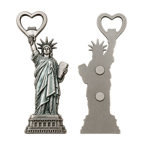 Aimant de réfrigérateur 3D en alliage de zinc de haute qualité, design Art Déco avec monuments en relief, aimant puissant - Cadeau souvenir de voyage personnalisé - Product Image 5