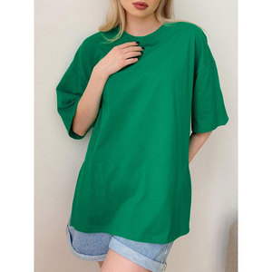 Wholesale High Quality Slim Fit Crew Neck Short Sleeve Breathable Quick Dry Eco-Friendly Custom Logo Women's Casual T-Shirts - Product Image 4