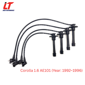 Kit de câbles d'allumage en silicone multi-brins 5/7 mm avec garantie 1 an pour Toyota Corolla 1.6 AE101 pour une puissance de moteur renouvelée - Product Image 6