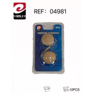 TIRADOR 12U 2pcs Poignées en bois avec revêtements antidérapants de qualité supérieure pour un rangement sécurisé - Product Image 1