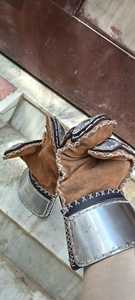 Guantes de Caballero Medievales de Estilo Antiguo, Plateados, de Acero Inoxidable, Articulados, Par de Guantes de Armadura para Mano, Artesanía Metálica - Product Image 6