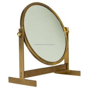 Miroir de table pour coiffeuse Style royal Facile à déplacer Miroir de bureau de luxe Meilleure vente en gros Miroir de maquillage pour dames Meilleurs prix - Product Image 6