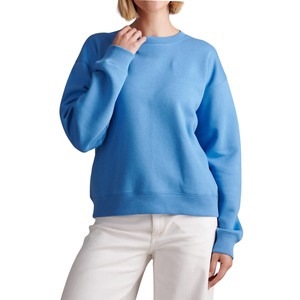 Sweat-shirt d'hiver décontracté vintage pour femme à manches longues, chaud, tricoté, respirant, anti-boulochage, en polyester/coton uni avec capuche - Product Image 3