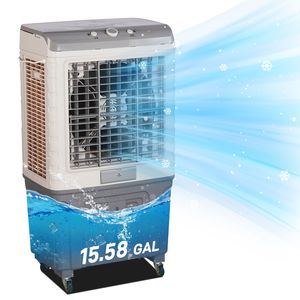 Raffrescatore Evaporativo Portatile 3 in 1 707L, Raffrescatore d'Aria Personale per Interni/Esterni con Serbatoio Acqua Grande da 40L, Spina UK, Alimentazione CA - Product Image 1
