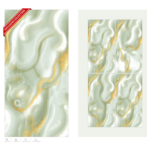 Azulejos de Porcelana Modernos de Alta Gama, 60X120CM 600X1200MM 24X48, Acabado Brillante, Formato Grande, Decorativos para Interiores - Product Image 1
