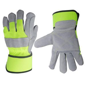 Gants de travail en cuir de vachette 2022 nouveauté pas cher gants de travail en cuir de vachette de sécurité pour hommes en gros 2022 - Product Image 2