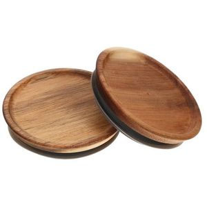 Wooden <b>Candle</b> Lid With Silicone Seal Ring For DIY <b>Candle</b> Making Kits by Handmade Collection - Product Image 3