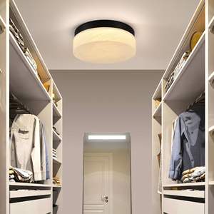 24W Flush Mount <b>Ceiling</b> <b>Light</b> 12-Inch <b>LED</b> Round Low Profile <b>for</b> Bedroom <b>Living</b> <b>Room</b> Dining <b>Room</b>-Black Color - Product Image 2