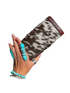 Portefeuille à rabat vintage en cuir véritable pour femmes, avec fermeture éclair RFID, très demandé, mode occidentale - Product Image 3