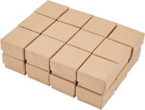 Ring <b>Gift</b> Box Jewelry <b>Gift</b> <b>Boxes</b> Square Cardboard Jewelry Box with Foam <b>Small</b> Earring Packing <b>Boxes</b> for Selling Mother's Day - Product Image 2
