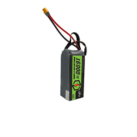 Batterie polymère lithium-ion LiNiMnCoO2 haute performance XINGTO 6S 16000 mAh à décharge rapide pour drone UAV à longue autonomie de vol