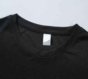 Men Casual Plain Running 100% <b>Polyester</b> t Shirt Wholesale Quick Dry Sublimation <b>Tshirts</b> Custom 100% <b>Polyester</b> <b>Tshirt</b> Sport Shirt - Product Image 2