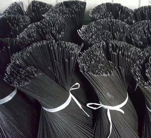 Piquets en fibre de verre noirs pour agrumes, creux, extrémités biseautées - Product Image 3
