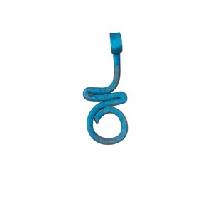 Collar con Colgante de Hacha Metálica Azul Claro, Estilo Vikingo, Joyería de Moda para Hombres y Mujeres, Accesorio de Moda - Product Image 6