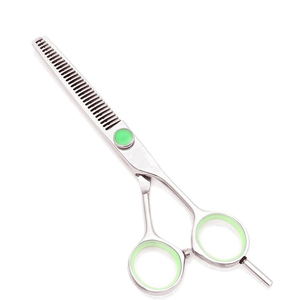 Ciseaux de coiffure professionnels double face en acier inoxydable de qualité supérieure 2026, affûtés pour usage domestique et fournitures de salon de beauté - Product Image 4