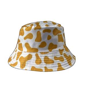 Sombreros de Pescador de Primera Clase, Personalizados con Logotipo, de Alta Calidad, con Estampado de Vaca, en Grandes Cantidades, OEM, de Doble Cara - Product Image 2