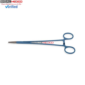 Portaagujas Mayo Hegar SIGAL MEDCO, Manual, Reutilizable, de Acero Inoxidable, Instrumento de Sutura Quirúrgica, Portaagujas de Precisión - Product Image 5
