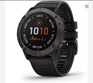 VENTES RAPIDES Montres GPS multisports Garmin Fenix 6X 6S Pro Solar Edition Sapphire - Product Image 1