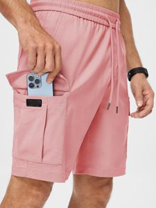 Durable <b>Stretch</b> Fabric for Gym Shorts, Fitness & Sports Activities Men’s Stylish Athletic Shorts - Product Image 3