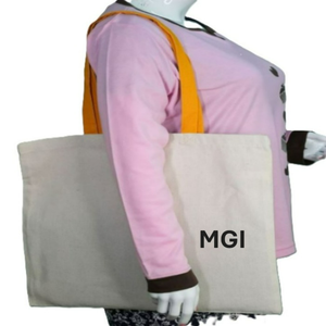 Bolsas de Compras Reutilizables al por Mayor, Ligeras, Medianas, 100% Algodón, Ecológicas, Recicladas, Promocionales, para Eventos - Product Image 1