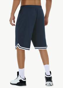 Pantalones Cortos de Baloncesto Personalizados para Hombre, Lisos, Deportivos, de Malla, para Sublimación Digital, Venta al por Mayor - Product Image 3