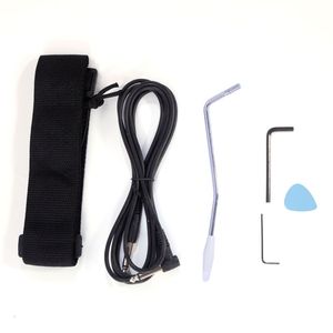 Chitarra Elettrica a Forma di Fiamma per Principianti con Pickup HSH, Colore Tramonto, Borsa, Tracolla, Paddle, Cavo, Chiave per Principianti - Product Image 4